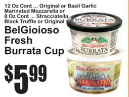 SuperFresh BelGioioso Fresh Burrata Cup offer