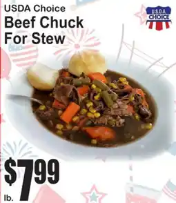 SuperFresh USDA Choice Beef Chuck For Stew offer