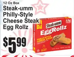SuperFresh Steak-umm Philly-Style Cheese Steak Egg Rollz offer