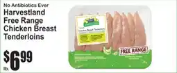 SuperFresh Harvestland Free Range Chicken Breast Tenderloins offer