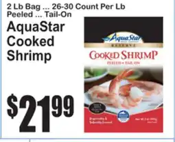 SuperFresh AquaStar Cooked Shrimp offer