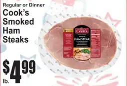 SuperFresh Cook's Smoked Ham Steaks offer