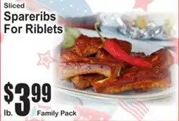 SuperFresh Sliced Spareribs For Riblets offer