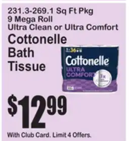 SuperFresh Cottonelle Bath Tissue offer