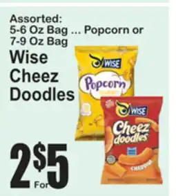 SuperFresh Wise Cheez Doodles offer