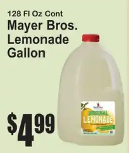 SuperFresh Mayer Bros. Lemonade Gallon offer