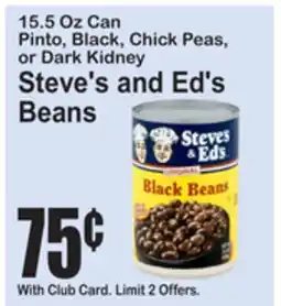 SuperFresh Steve's and Ed's Beans offer