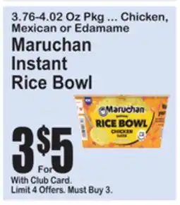 SuperFresh Maruchan Instant Rice Bowl offer