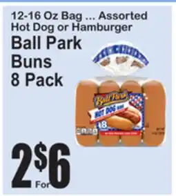 SuperFresh Ball Park Buns offer
