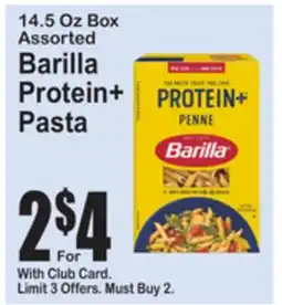 SuperFresh Barilla Protein+ Pasta offer