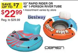 Dunham's Sports RAPID RIDER OR 48 1-PERSON RIVER TUBE offer