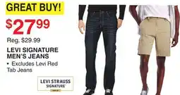 Dunham's Sports LEVI SIGNATURE MEN'S JEANS offer