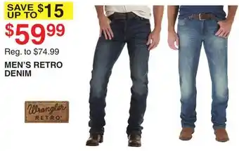 Dunham's Sports MEN'S RETRO DENIM offer