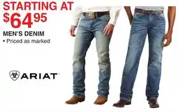 Dunham's Sports ARIAT MEN'S DENIM offer