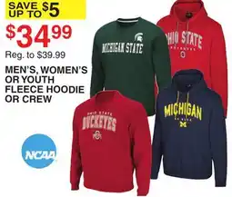 Dunham's Sports MEN'S, WOMEN'S OR YOUTH FLEECE HOODIE OR CREW offer