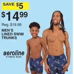 Dunham's Sports MEN'S LINED SWIM TRUNKS offer