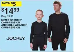 Dunham's Sports JOCKEY MEN'S OR BOYS' COMPRESSION AND COLD WEATHER COMPRESSION offer