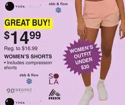 Dunham's Sports WOMEN'S SHORTS offer