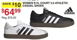 Dunham's Sports ADIDAS WOMEN'S VL COURT 3.0 ATHLETIC CASUAL SHOES offer