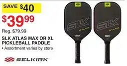 Dunham's Sports SLK ATLAS MAX OR XL PICKLEBALL PADDLE offer