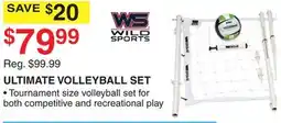 Dunham's Sports WILD SPORTS ULTIMATE VOLLEYBALL SET offer