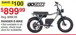 Dunham's Sports RANGER E-BIKE offer