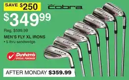 Dunham's Sports MEN'S FLY XL IRONS offer