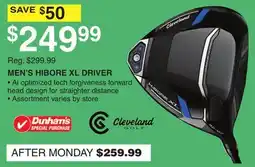 Dunham's Sports MEN'S HIBORE XL DRIVER offer