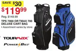 Dunham's Sports TPS 7000 OR TMAX 700 DELUXE CART BAG offer