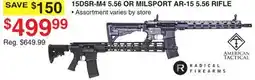 Dunham's Sports 15DSR-M4 5.56 OR MILSPORT AR-15 5.56 RIFLE offer