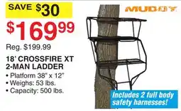 Dunham's Sports 18' CROSSFIRE XT 2-MAN LADDER offer