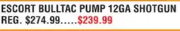 Dunham's Sports ESCORT BULLTAC PUMP 12GA SHOTGUN offer