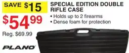 Dunham's Sports SPECIAL EDITION DOUBLE RIFLE CASE offer
