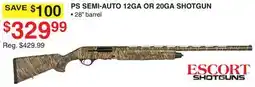 Dunham's Sports PS SEMI-AUTO 12GA OR 20GA SHOTGUN offer
