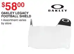 Dunham's Sports OAKLEY LEGACY FOOTBALL SHIELD offer