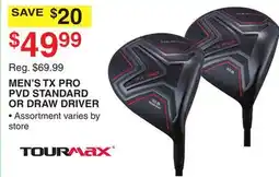 Dunham's Sports TOURMAX MEN'S TX PRO PVD STANDARD OR DRAW DRIVER offer