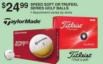 Dunham's Sports SPEED SOFT OR TRUFEEL SERIES GOLF BALLS offer