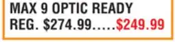 Dunham's Sports MAX 9 OPTIC READY offer