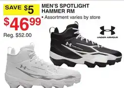 Dunham's Sports UNDER ARMOUR MEN'S SPOTLIGHT HAMMER RM offer