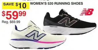 Dunham's Sports NEW BALANCE WOMEN'S 520 RUNNING SHOES offer