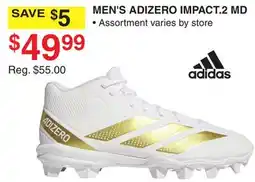 Dunham's Sports ADIDAS MEN'S ADIZERO IMPACT.2 MD offer