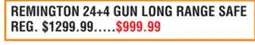 Dunham's Sports REMINGTON 24+4 GUN LONG RANGE SAFE offer