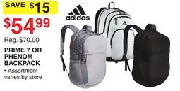 Dunham's Sports ADIDAS PRIME 7 OR PHENOM BACKPACK offer
