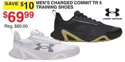 Dunham's Sports MEN'S CHARGED COMMIT TR 5 TRAINING SHOES offer