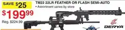 Dunham's Sports DERYA TM22 22LR FEATHER OR FLASH SEMI-AUTO offer