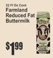 Key Food Farmland Reduced Fat Buttermilk offer