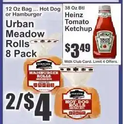 Key Food Urban Meadow Rolls 8 Pack offer