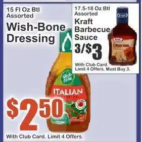 Key Food Wish-Bone Dressing offer