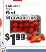 Key Food Red Strawberries offer
