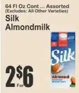 Key Food Silk AlmondMilk offer
